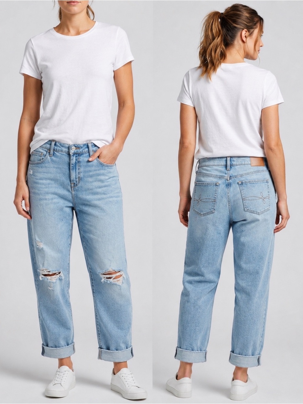 Denizen from Levi's Light Blue Boyfriend Jeans
